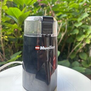 Mueller Black Electric Coffee Grinder
